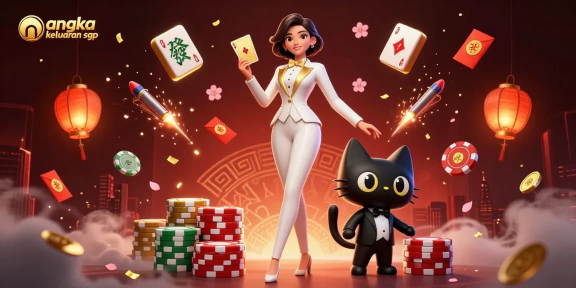 Engage with the latest angka keluaran sgp through a vibrant casino scene with thrilling game elements.