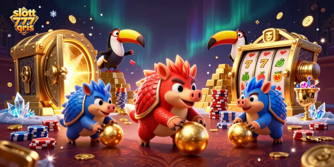 Experience thrilling gaming with slott 777 qris as rival pangolins roll towards the jackpot!