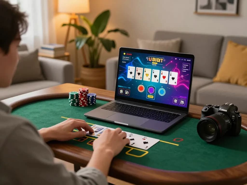Engaging online casino action as players link vào exciting blackjack sessions from home.