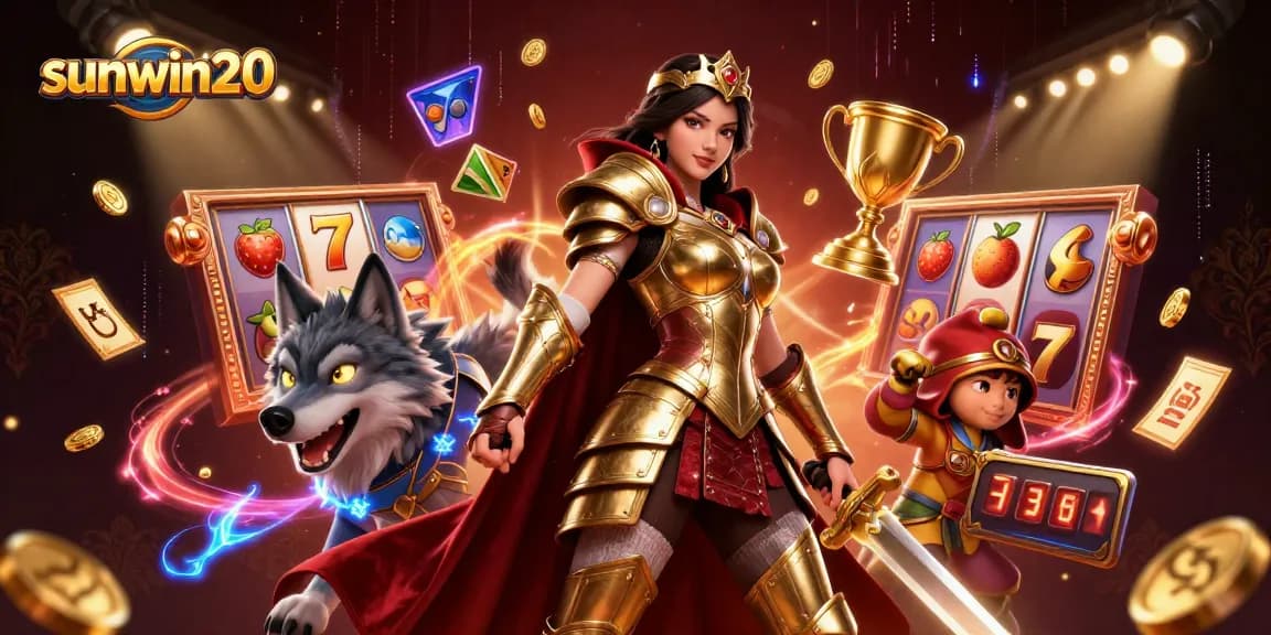 Engage with sunwin20 by spinning thrilling slots in a vibrant casino setting.
