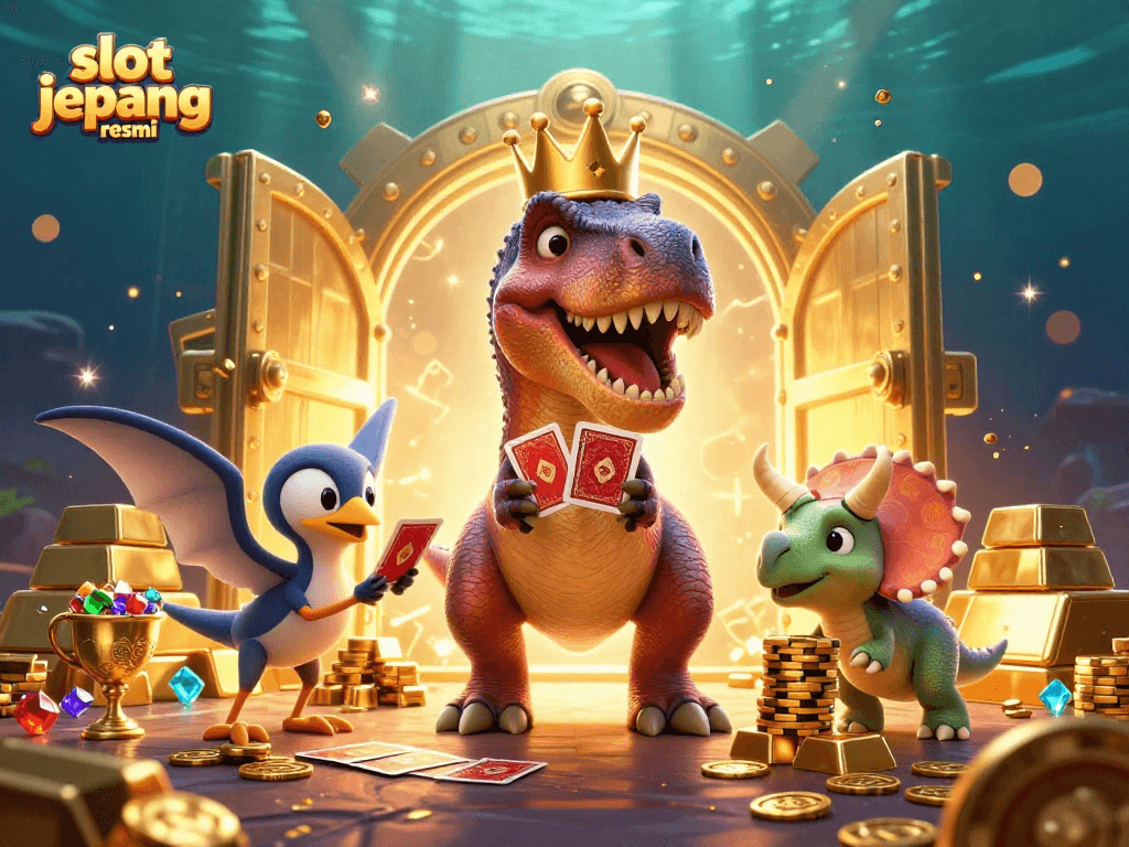 Experience slot jepang resmi excitement with colorful characters and dazzling casino elements.