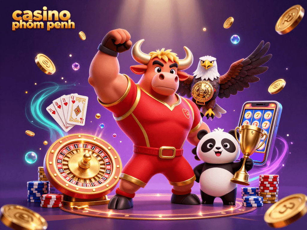 Experience exciting gameplay at casino phnom penh with dynamic characters and vibrant casino elements.