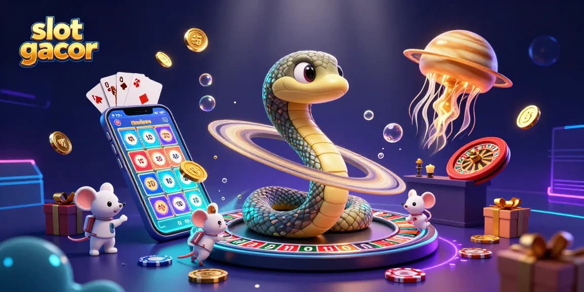 Spin to win with slot gacor adventures in a cosmic casino setting