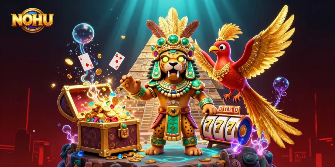 Experience thrilling gameplay at NOHU Casino with vibrant slot games and dynamic visuals.