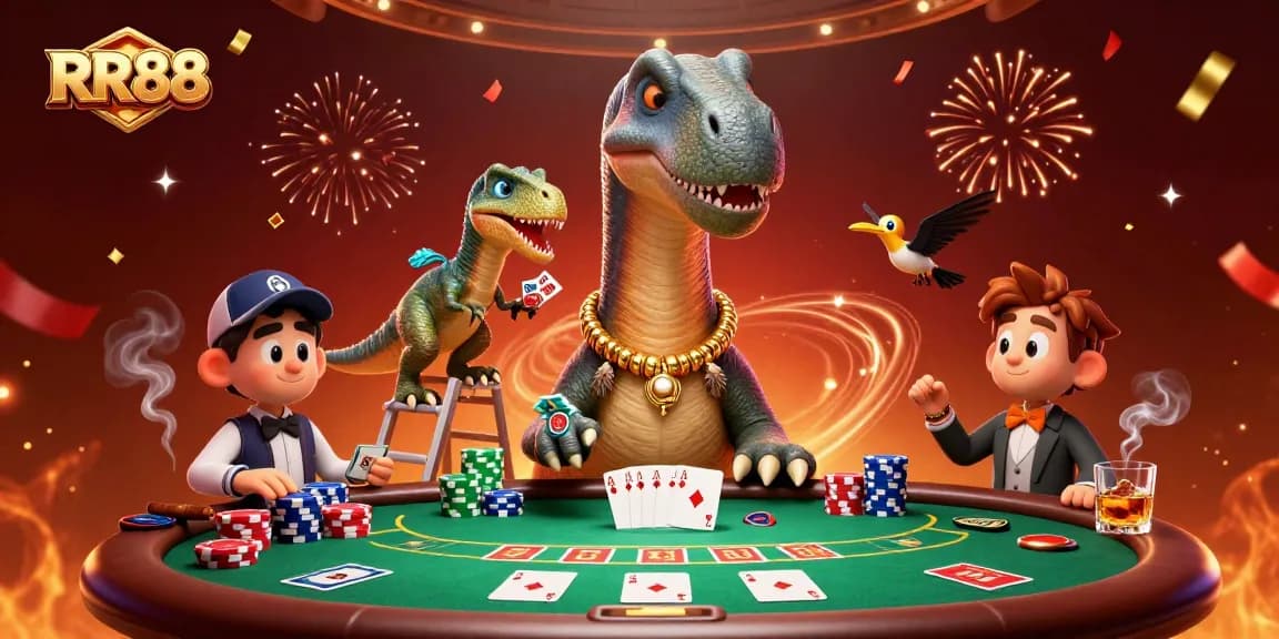 Engage in the thrilling universe of RR88 at the gritty casino with vibrant poker action.