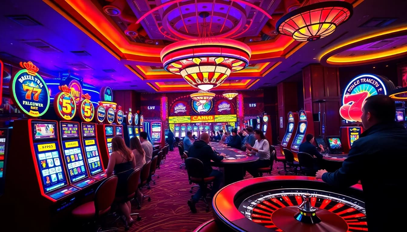 Experience the thrill of as38 situs game online with vibrant tables and exciting players in a lively casino.