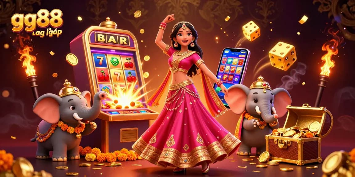 Play gg88 đăng nhập for thrilling jackpot excitement with vibrant casino elements.