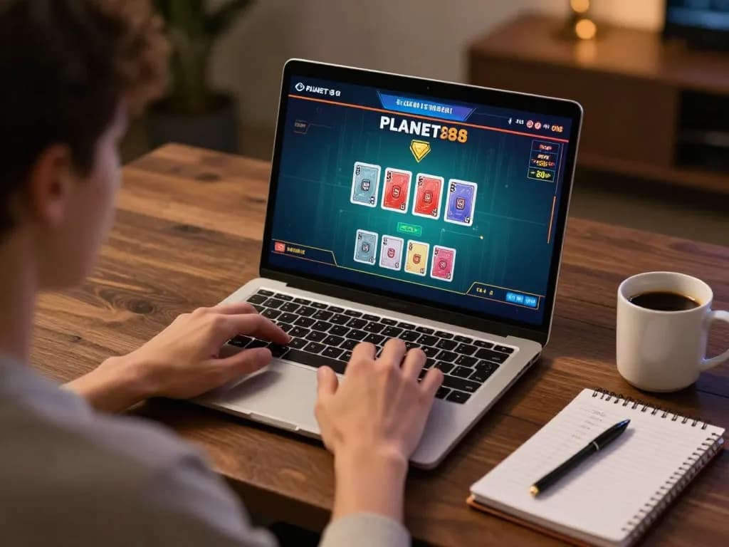 Experience live casino gameplay on PLANET88 with engaging online action from the comfort of home.