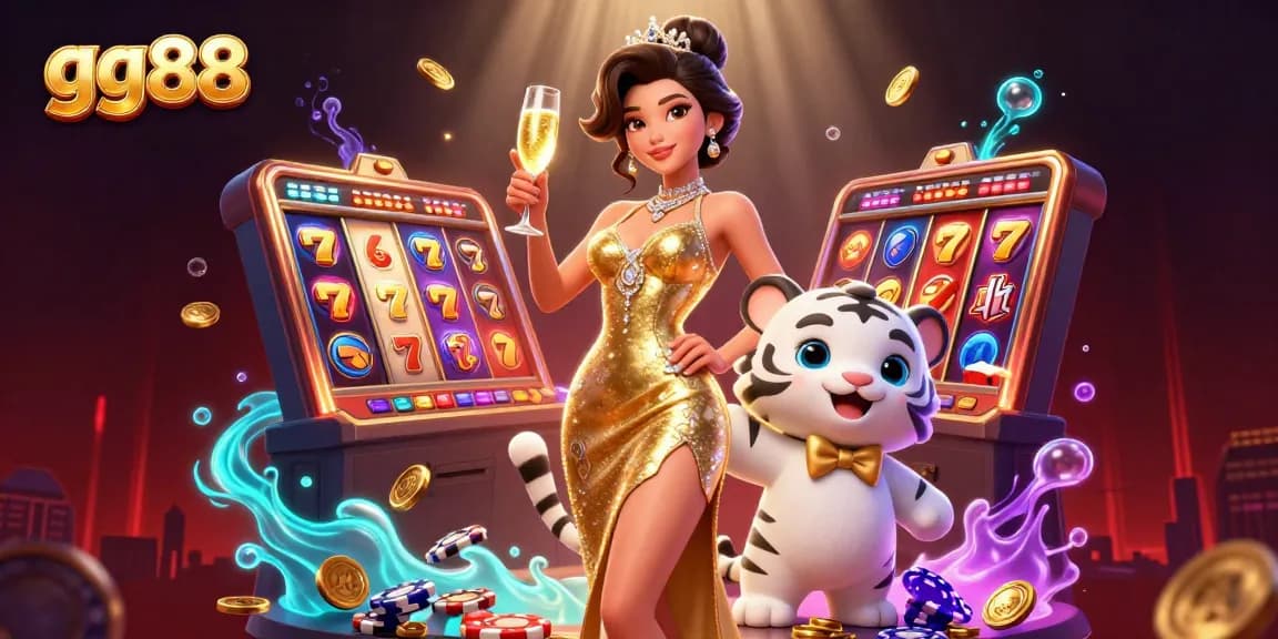 Experience winning with gg88 in a vibrant casino scene featuring glamour and luck