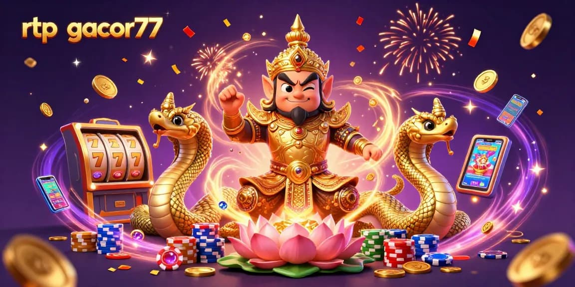 Menangkan slot gacor77 dengan permainan seru dan aman, nikmati pengalaman bermain terbaik online.