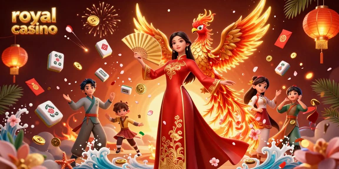 Experience the vibrant world of royal casino with immersive gaming elements and captivating characters.