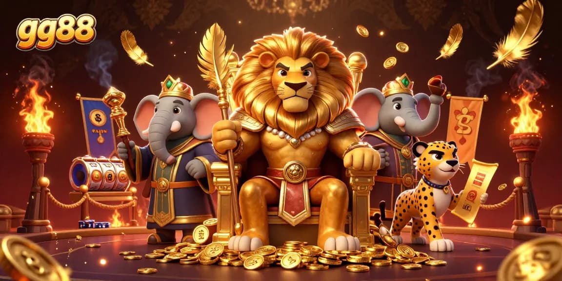 Experience thrilling jackpots and exciting gameplay at gg88 with vibrant casino characters and elements.