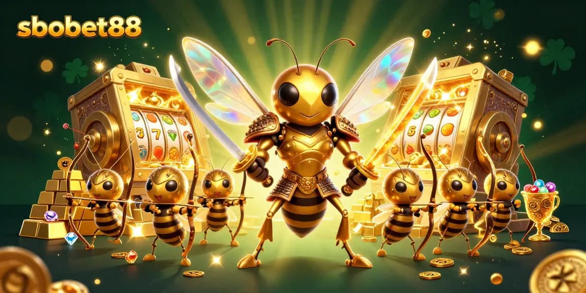 Engage with sbobet88 casino's thrilling world featuring vibrant treasure and samurai hornets.
