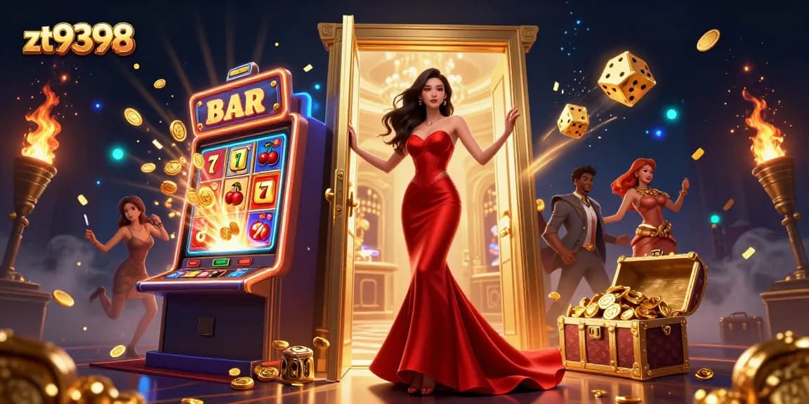 Experience the excitement of zt9398 casino with vibrant gameplay elements, jackpot features, and immersive settings.