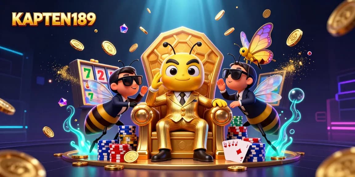 KAPTEN189 tawarkan pengalaman bermain slot online terbaik dengan elemen grafis 3D menawan dan keberuntungan tinggi.