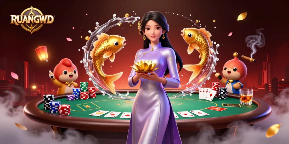Activate winning strategies at RUANGWD with a dynamic poker table scene brimming with excitement.