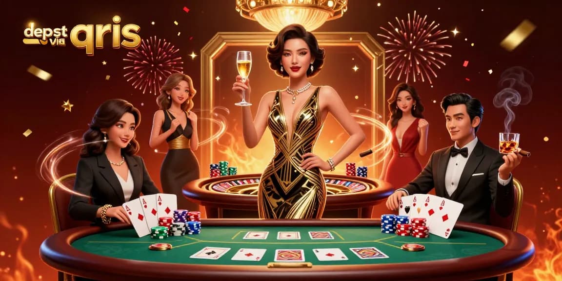 Experience the thrill of casino gaming with deposit via qris for quick transactions and winning moments.
