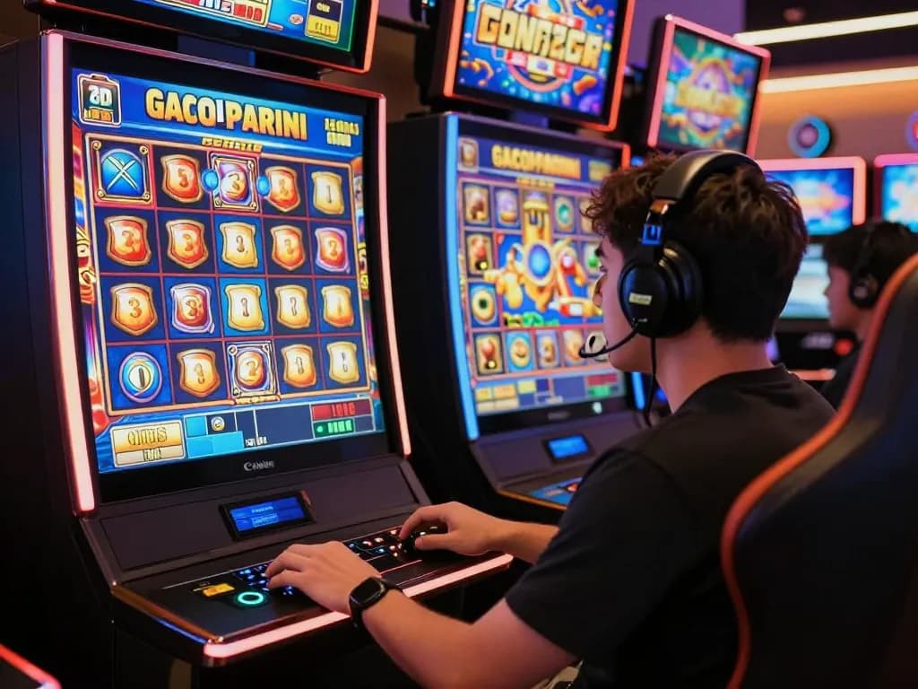 Momen permainan yang menarik menampilkan slot gacor hari ini dengan grafik mesin slot yang cerah dan pengalaman pemain yang menyenangkan.