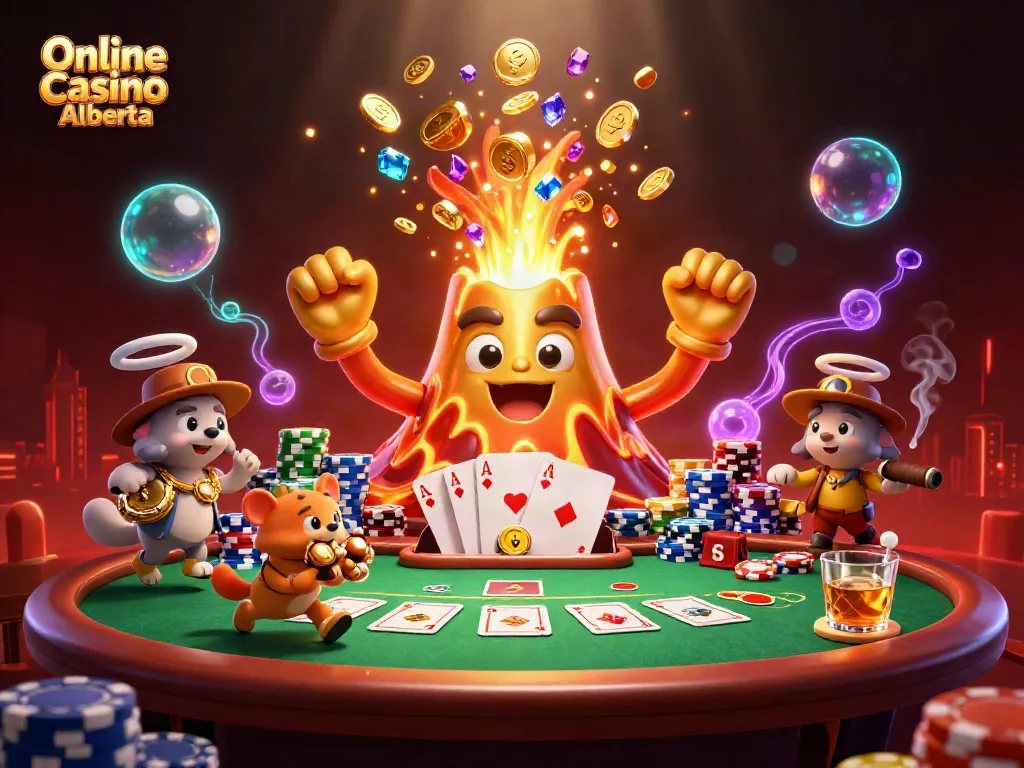 Engage in thrilling gameplay at Online Casino Alberta with exciting treasures and gaming elements.