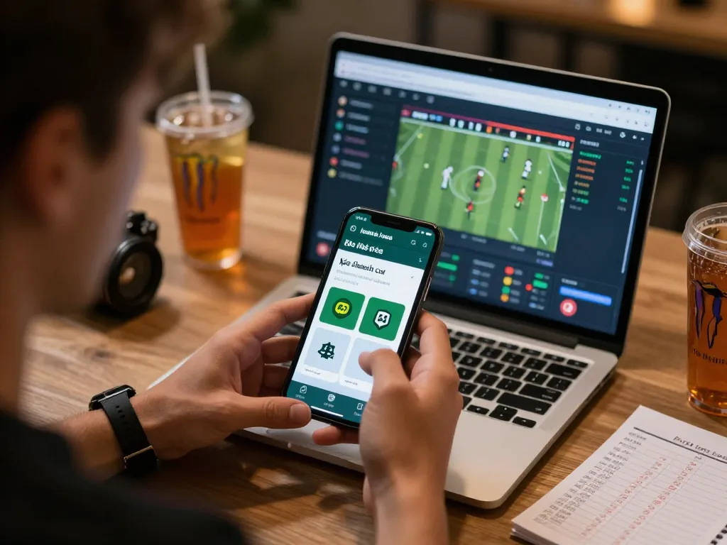 Engaging with kèo nhà cái in mobile sports betting, showcasing dynamic betting interface.