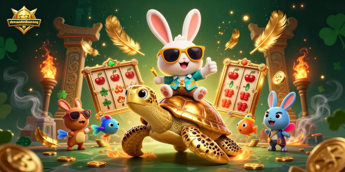 Experience thrilling gameplay at dacsandatphanrang with a lively casino scene featuring lucky symbols and festive aesthetics.