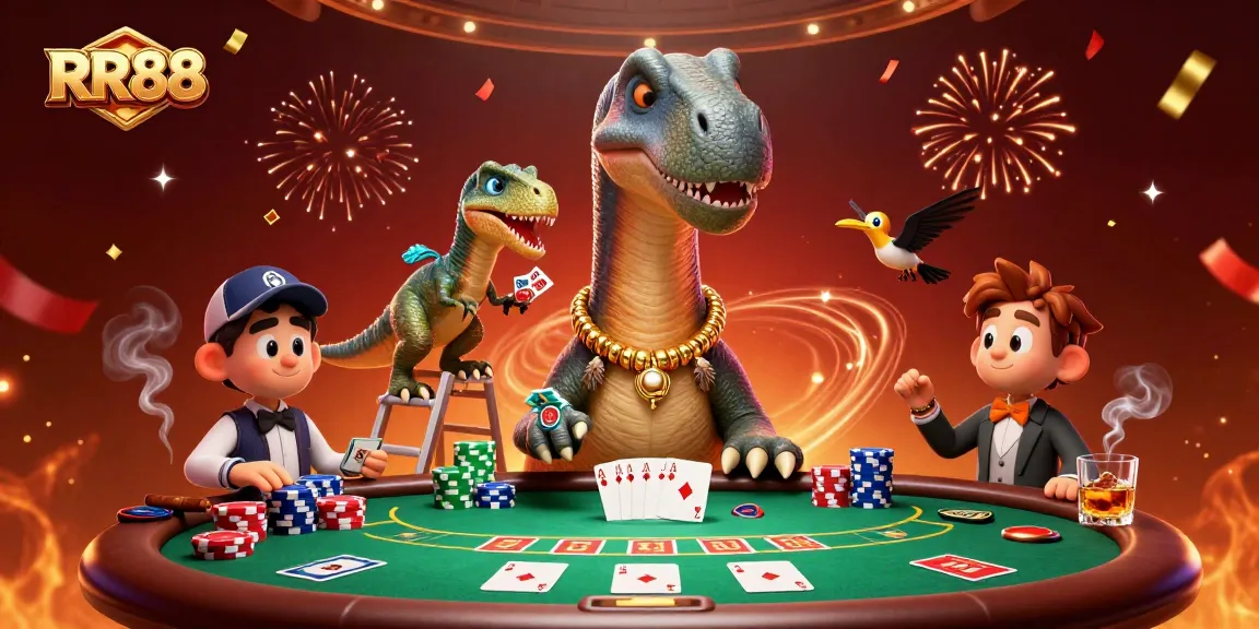 Engage in the thrilling universe of RR88 at the gritty casino with vibrant poker action.