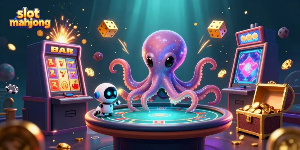 Mainkan slot mahjong dengan jackpot yang menggelegar di tengah penggambaran kreatif kasino.