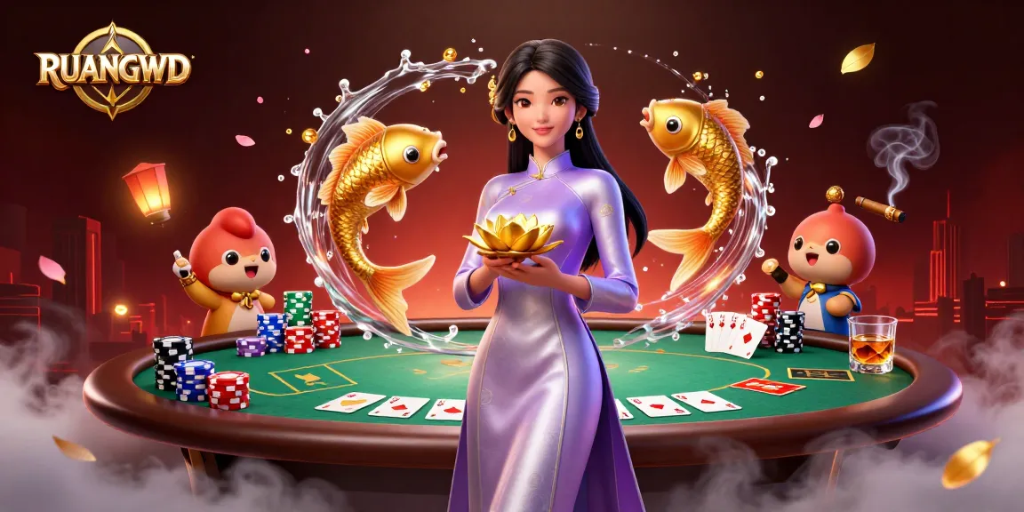 Activate winning strategies at RUANGWD with a dynamic poker table scene brimming with excitement.