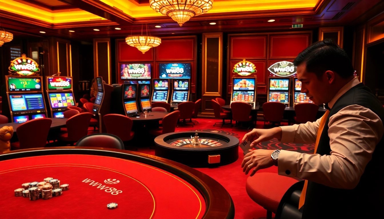 Experience the thrill of betting at ww88 with luxurious casino games and high-stakes excitement.