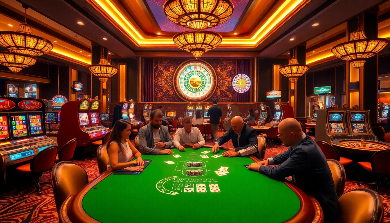 Experience the excitement of gambling at https://kbl555.net/ with vibrant casino tables and slot machines.