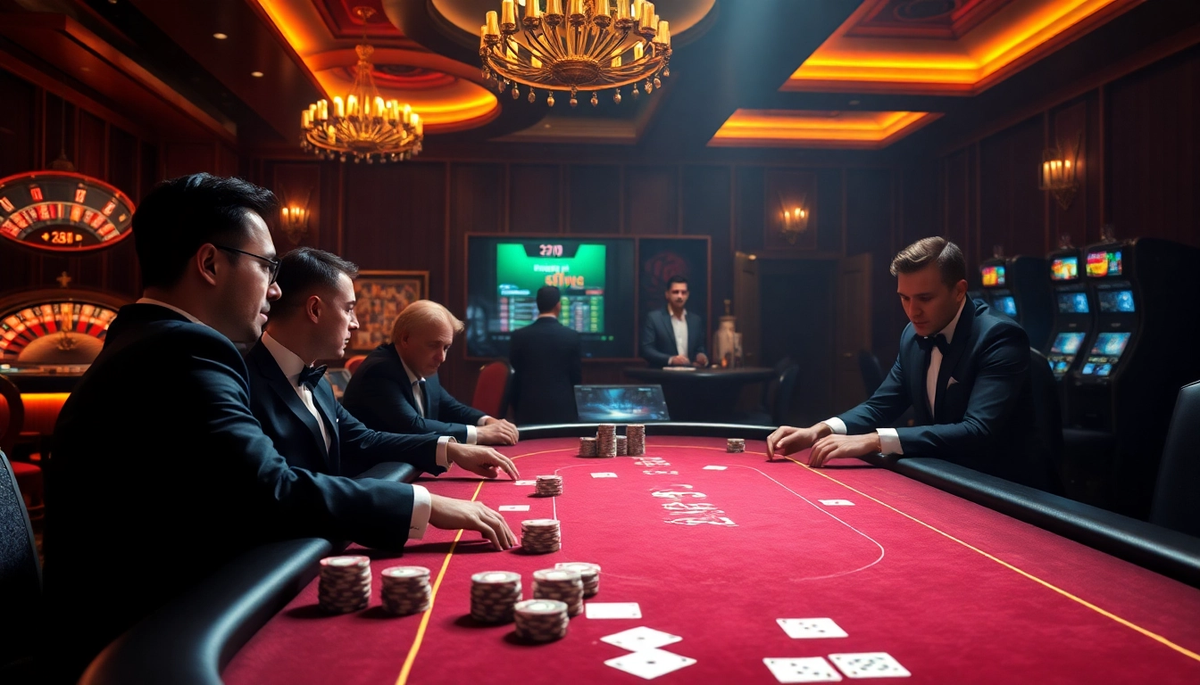 Experience the excitement of poker at 69VN with high-stakes tables and vibrant casino ambiance.