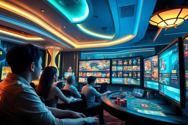 Experience 23win's vibrant online casino environment with engaging gameplay and rich visuals.