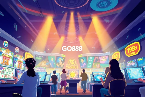 GO88 gaming community enjoying a diverse range of online games on mobile devices.