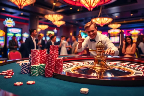 Experience the excitement of wagering at 28bets with vibrant casino tables and thrilling games.