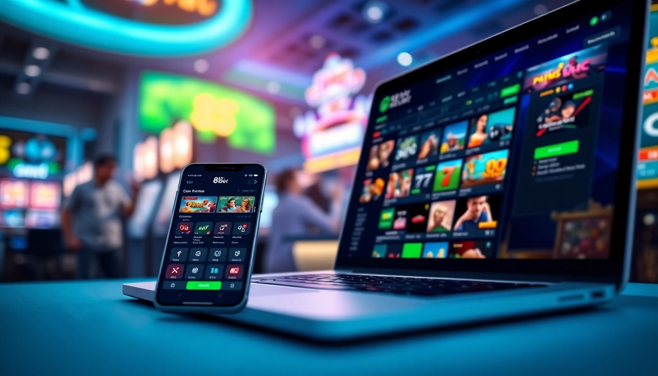 Exciting 8s bet online gambling experience on modern devices.