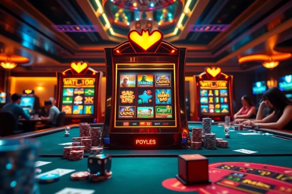 Experience thrilling gameplay on Batman138 with vibrant slot machines and casino highlights.