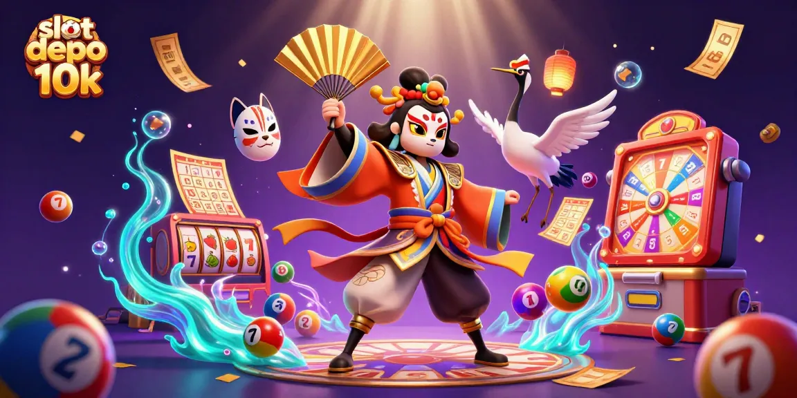 Experience the thrill of slot depo 10k with vibrant slot reels, jackpot opportunities, and engaging gameplay.