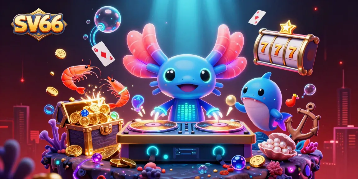 Experience thrilling gameplay at SV66 with vibrant 3D casino elements and exciting underwater action.